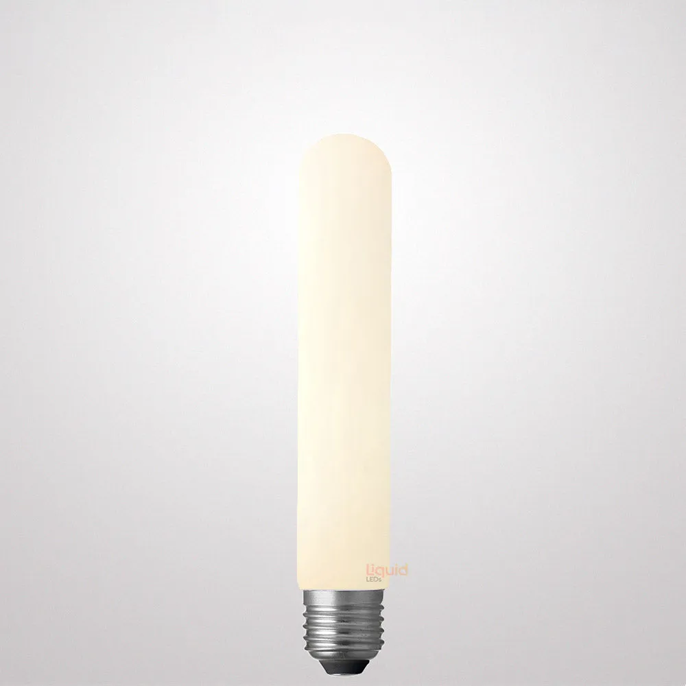 4W Medium Tube LED Bulb E27 Matte Finish in Warm White