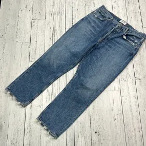 A Golde distressed blue jeans - Hers M/30