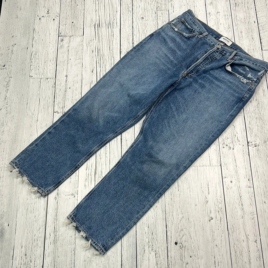 A Golde distressed blue jeans - Hers M/30