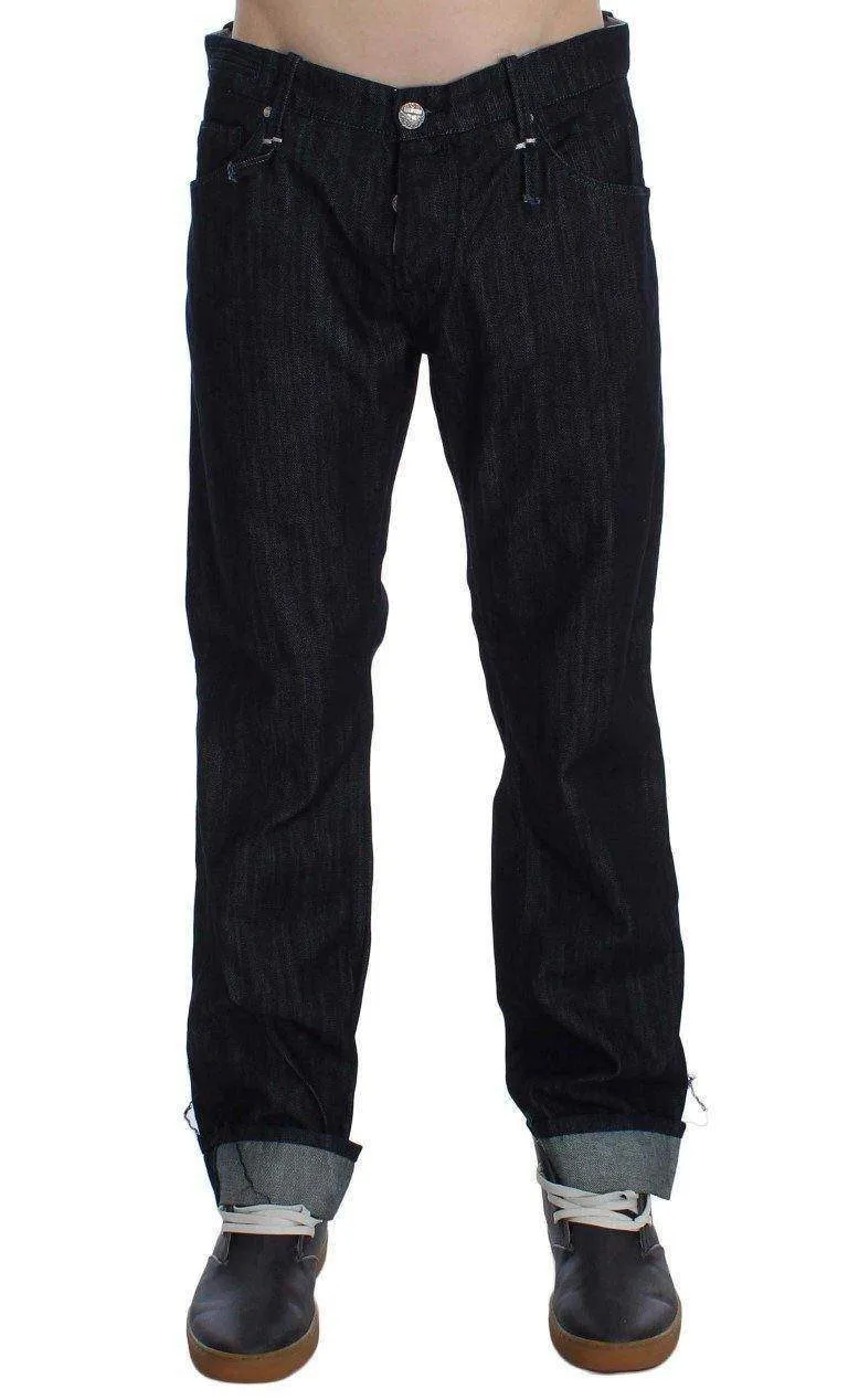 ACHT  Cotton Regular Straight Fit Jeans