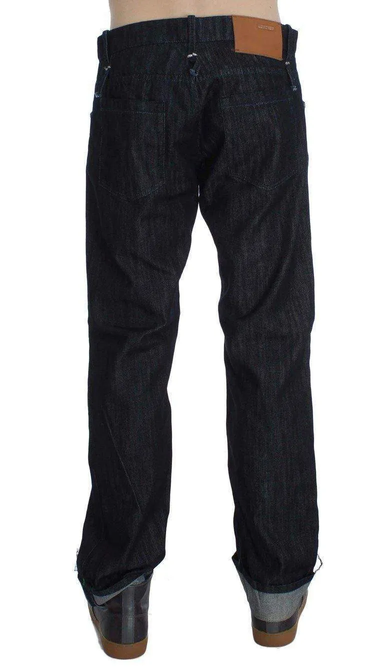 ACHT  Cotton Regular Straight Fit Jeans