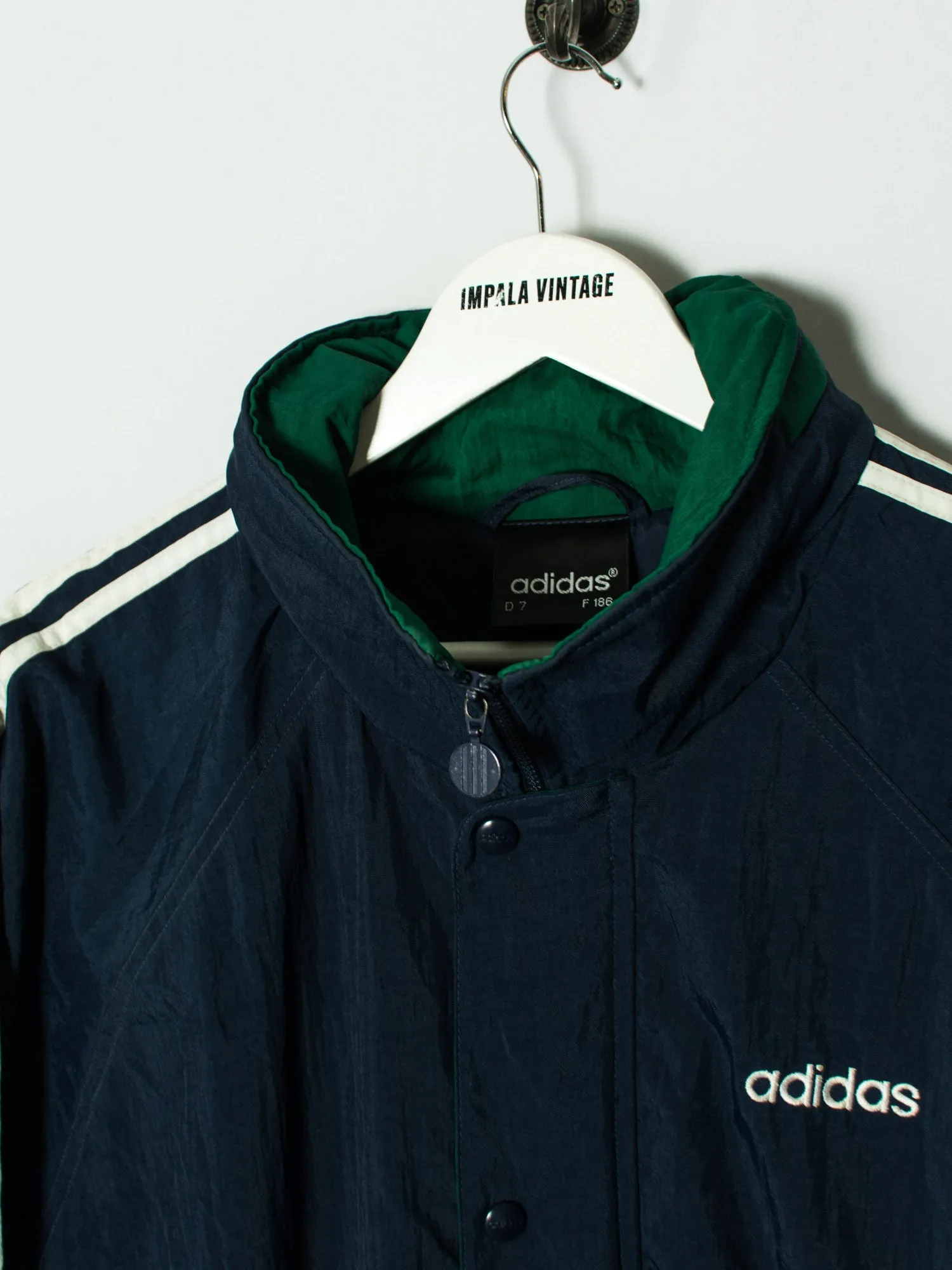 Adidas Blue Long Jacket