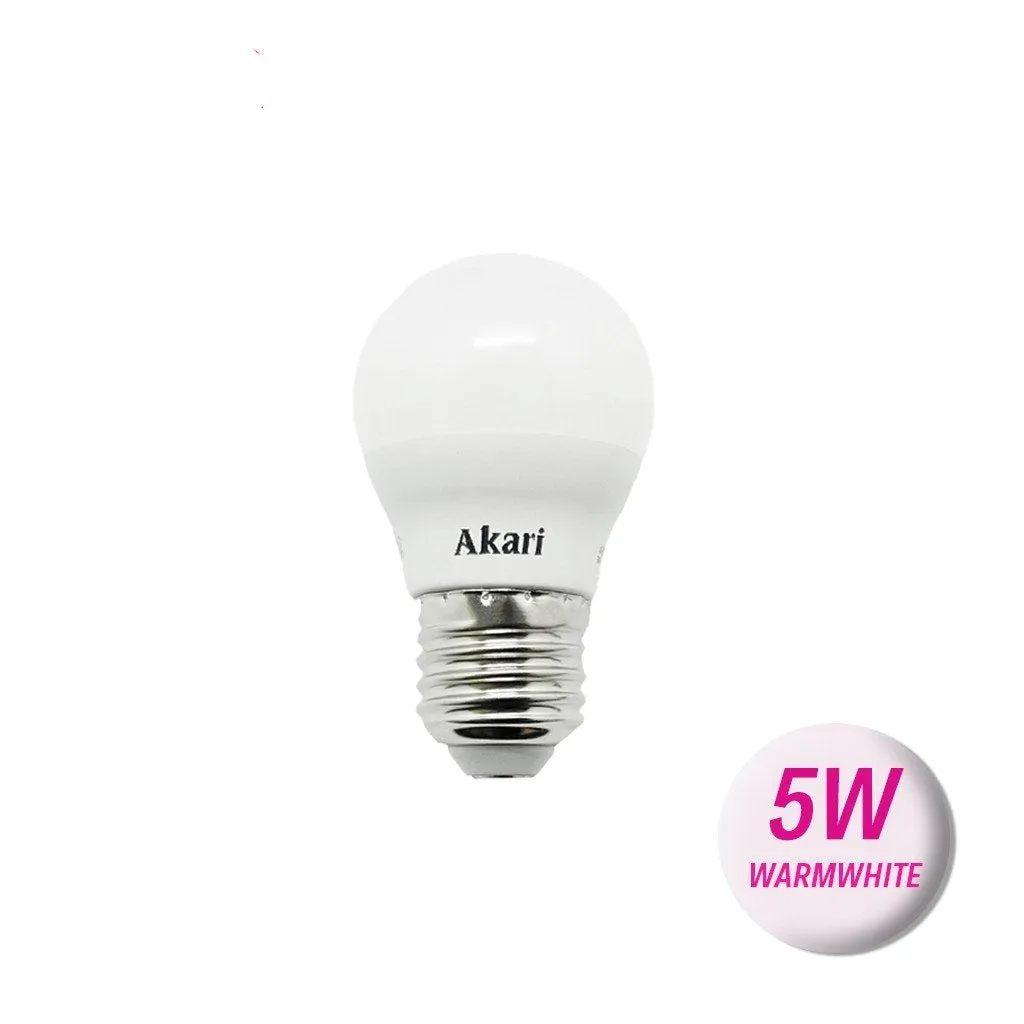 Akari 5 Watts LED Bulb - Warm White (APLED3-5WW)