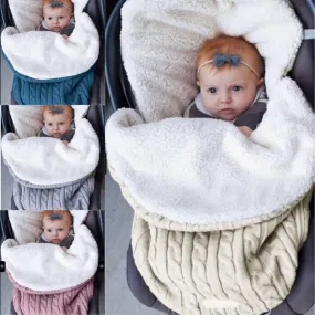 Baby Blanket For Bedding Stroller Super Soft Warm