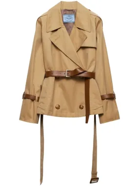 Classic Belted Trench Jacket with Modern Design