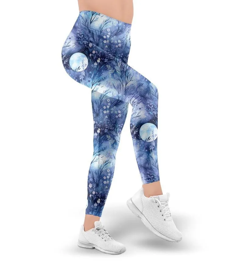 Blue Moon in Classic Leggings