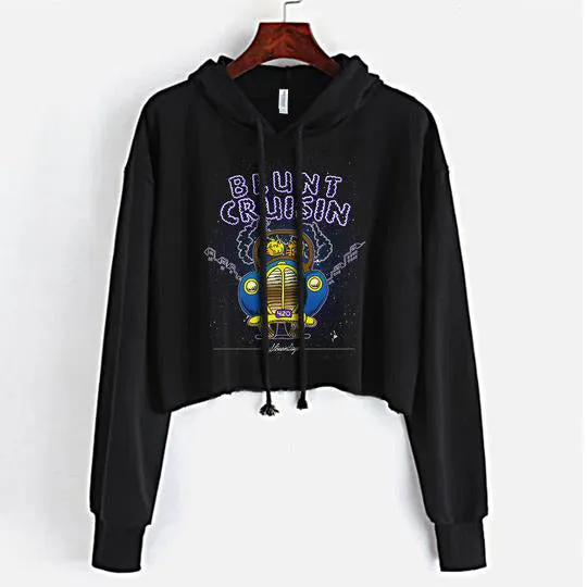 Blunt Cruisin Crop Top Hoodie