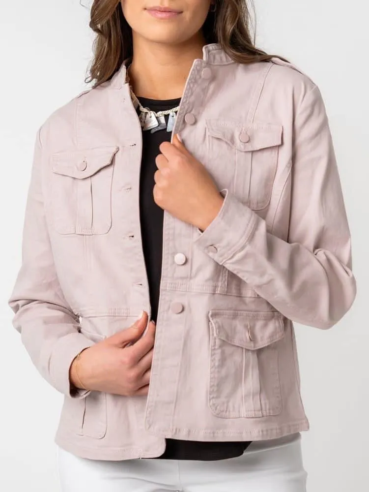 Blush Utility Jacket