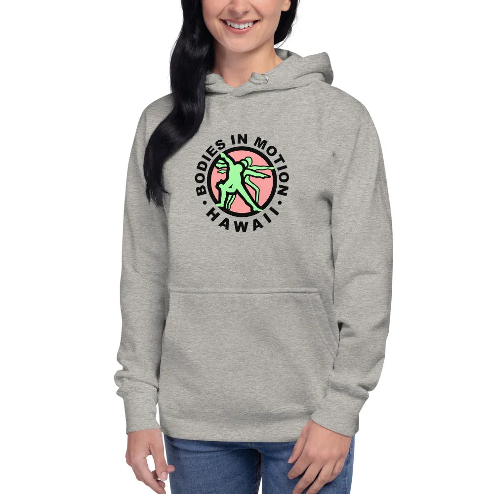 Bodies in Motion Unisex Hoodie | Supersoft with warm hood for chilly nights