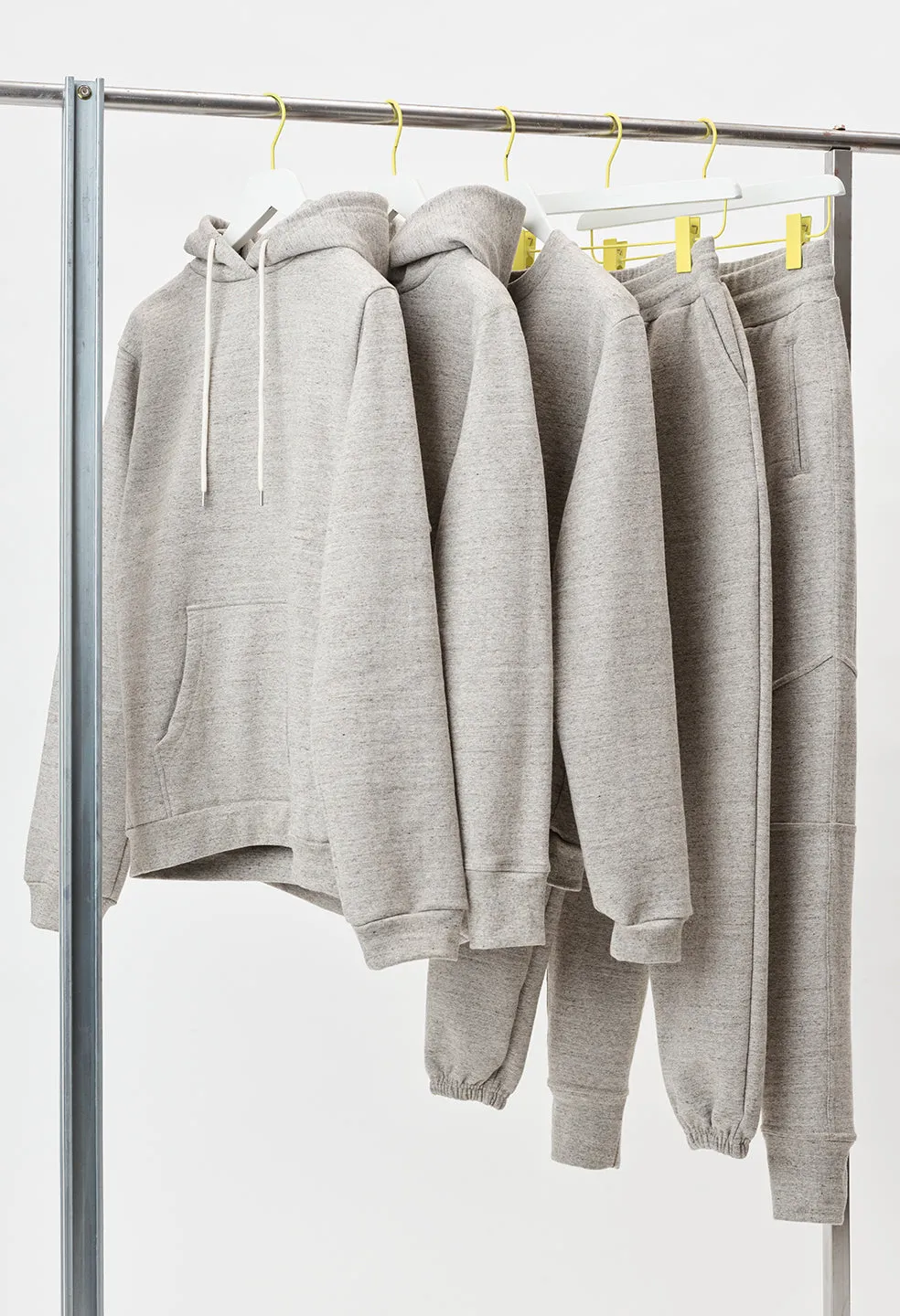 Cashmere Fleece Beach Hoodie / Heather Oatmeal