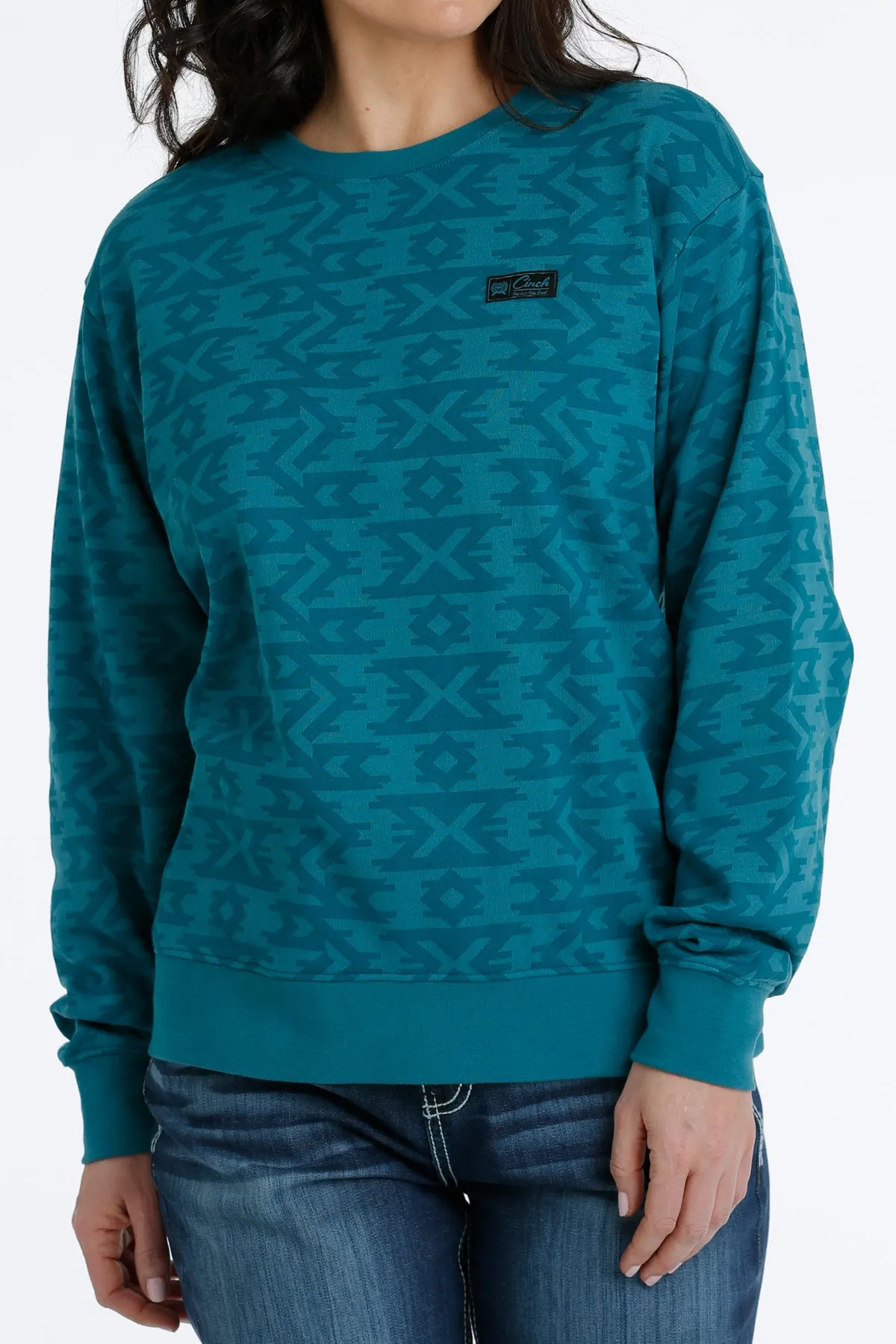 Cinch Women's Pullover - Teal