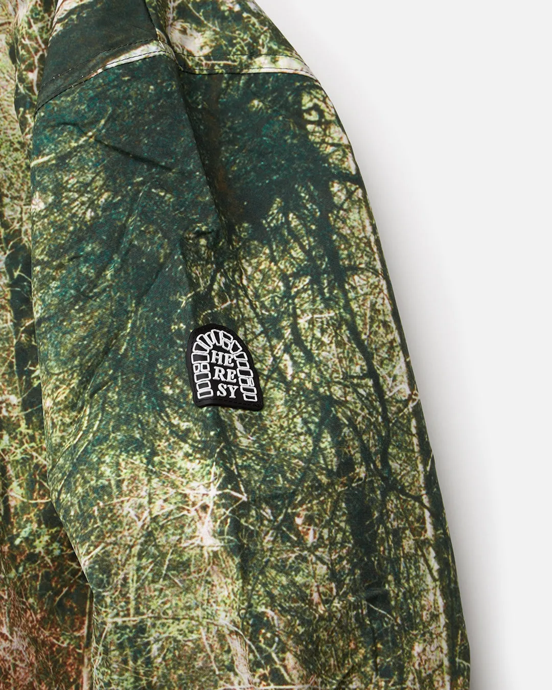 Premium Forest Print Outdoor Clearing Jacket