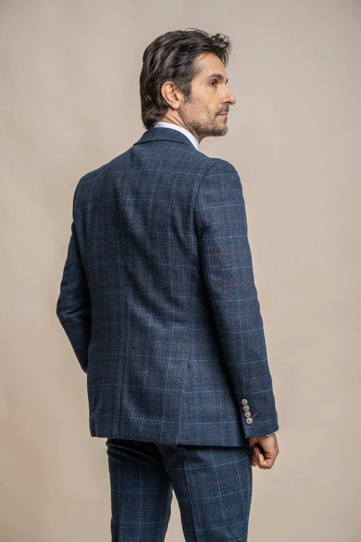 Cody Blue Check Jacket