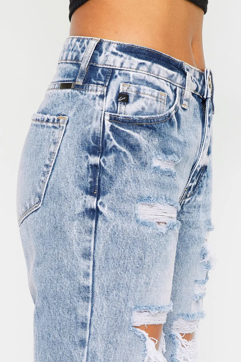 Collie High Rise Mom Jeans