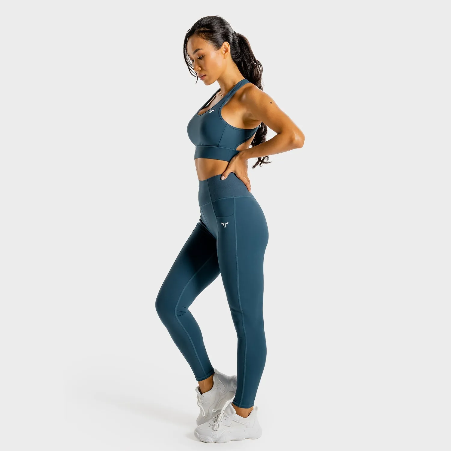 Core Leggings - Blue