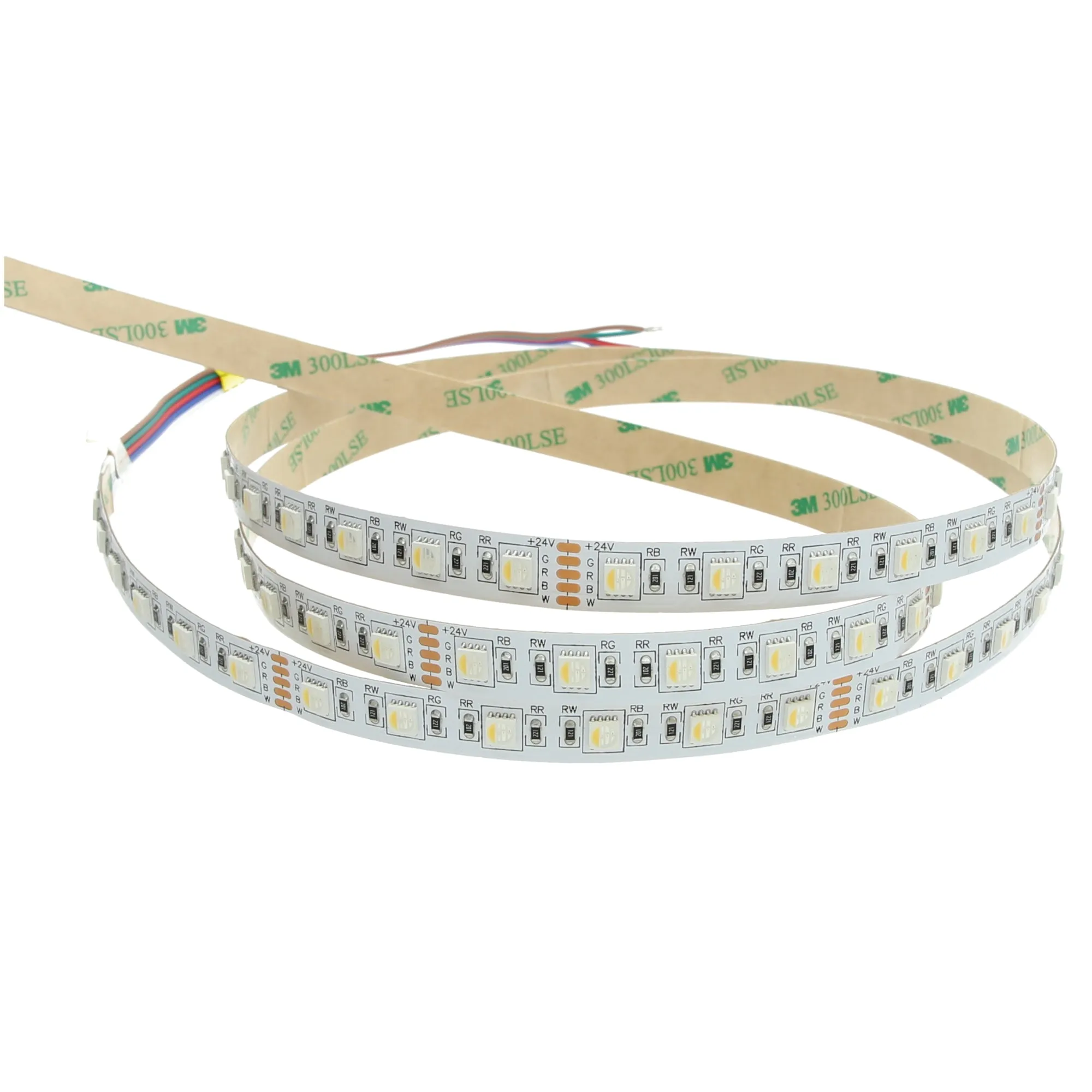 CRI-MAX CRI 95  4-in-1 RGBW LED Flexible Strip 3200K - 60 LEDs/m- 5m/Reel