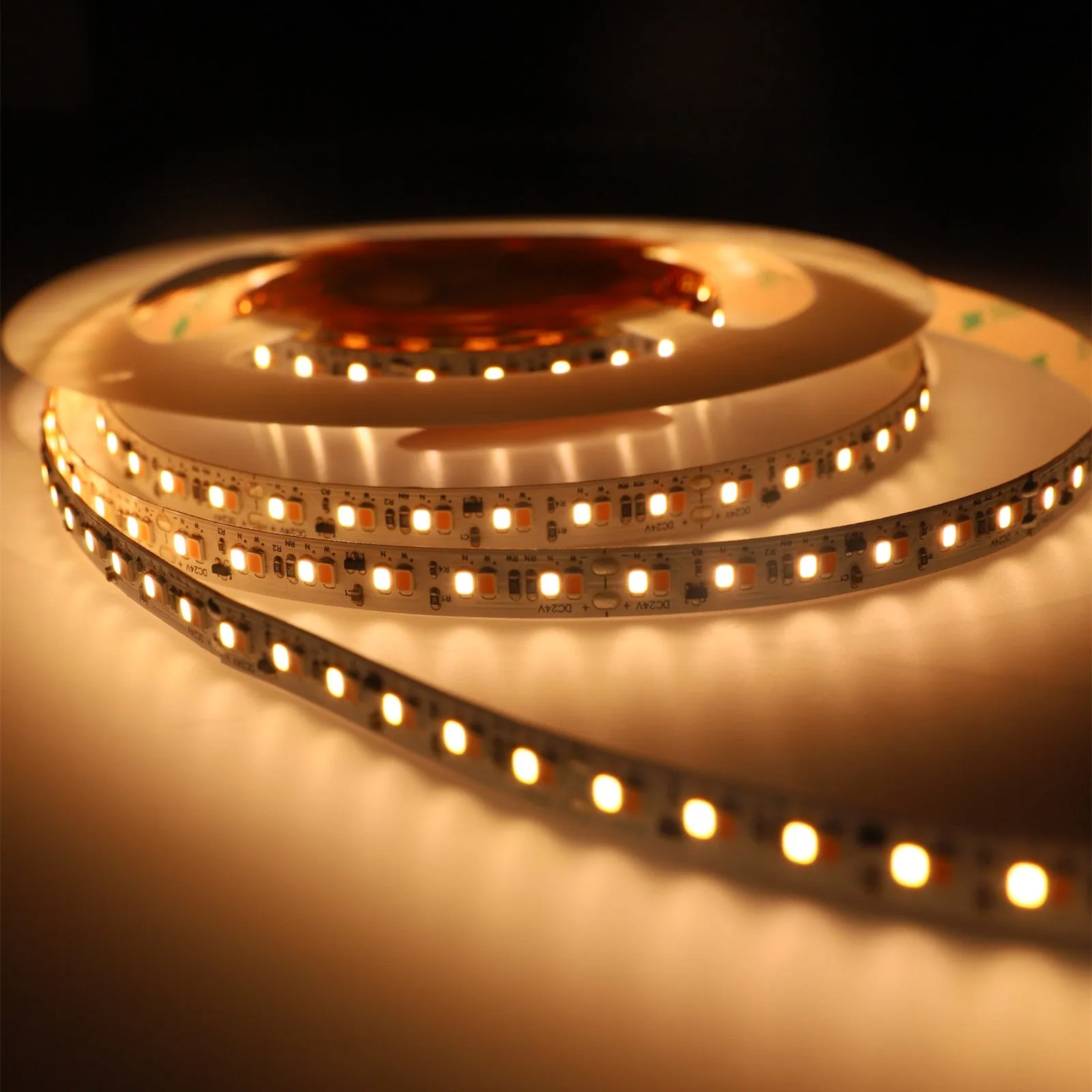 CRI-MAX CRI 95  Dim to Warm LED Flexible Strip 1800K-3000K - Human Centric Lighting - 5m/Reel