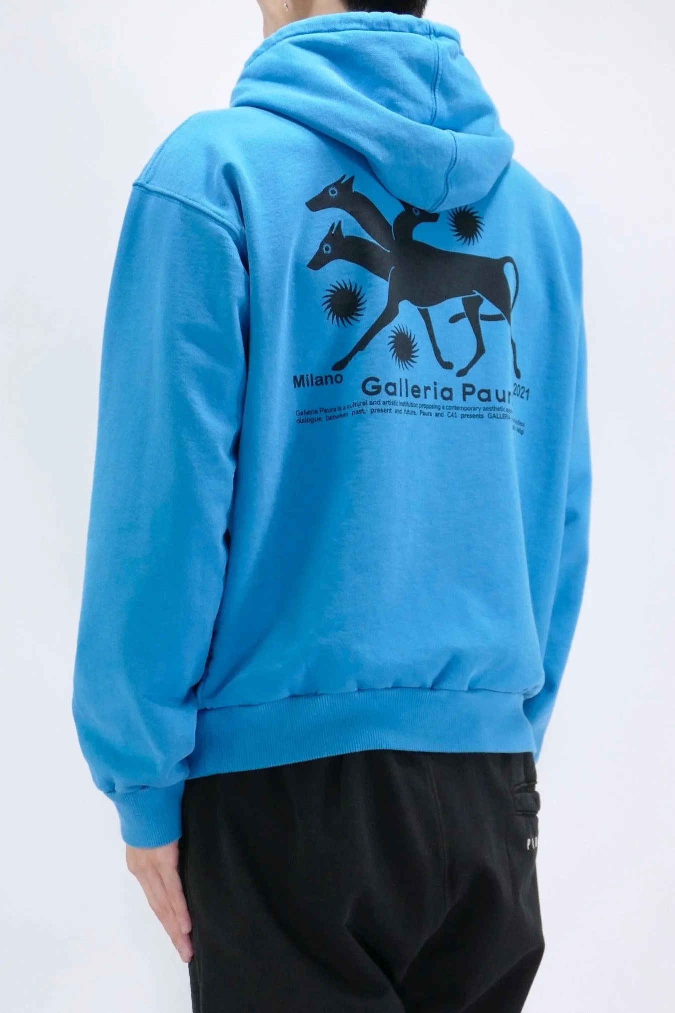 Danilo Paura Akim Cerbero Hoodie - Blue