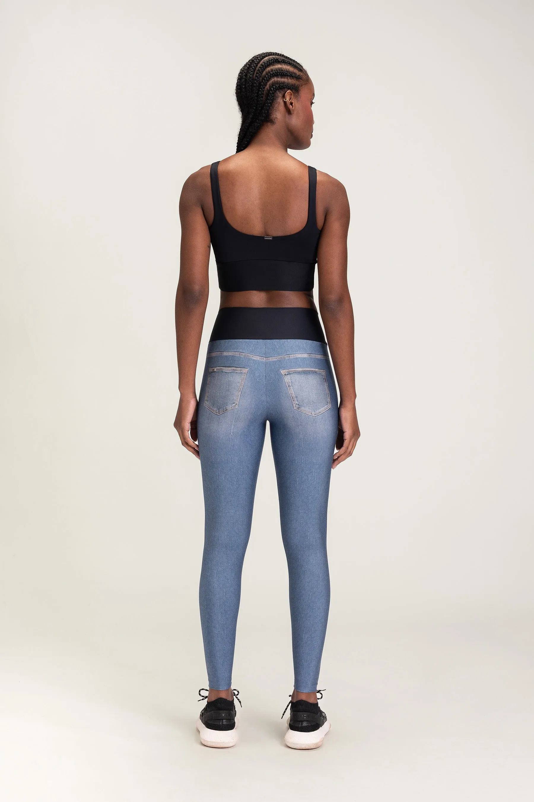 Denim Bold Leggings