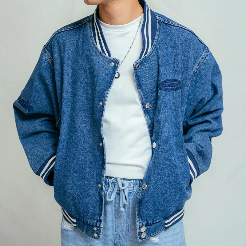 Denim Bomber Jacket