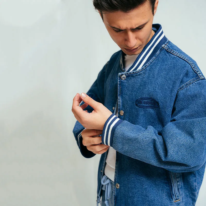 Denim Bomber Jacket