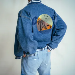 Denim Bomber Jacket