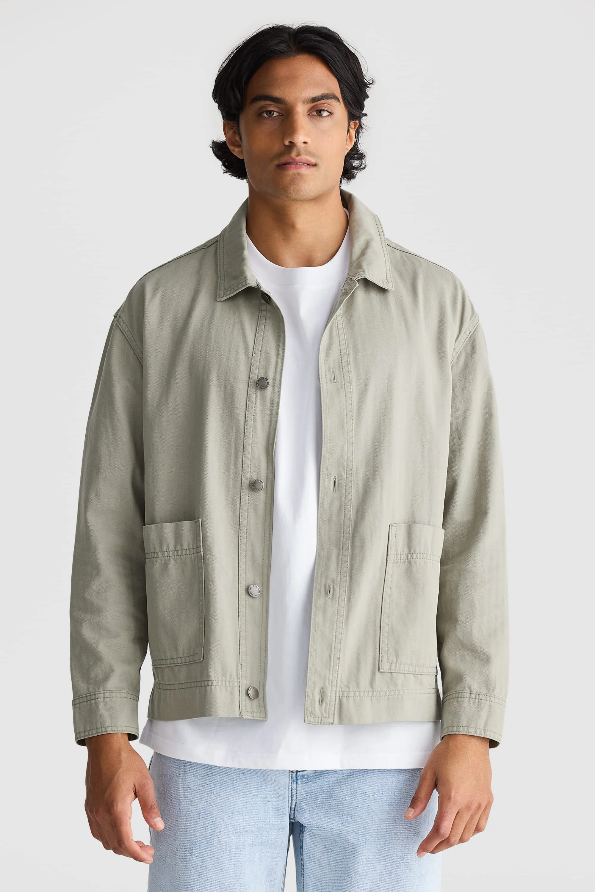 Denver Twill Jacket Sage