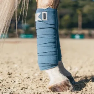 Equestrian Stockholm - Stone Blue Fleece Bandages