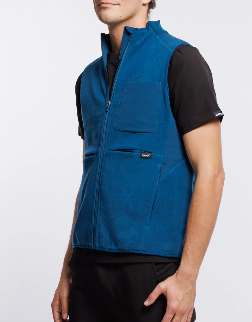 Essential Fleece Vest - Gibraltar Blue