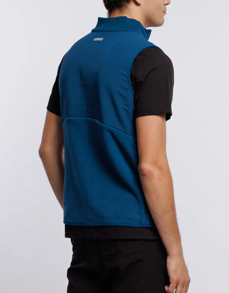 Essential Fleece Vest - Gibraltar Blue