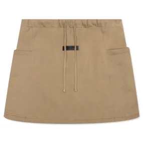 Essentials Women's Fleece Skirt - Oak