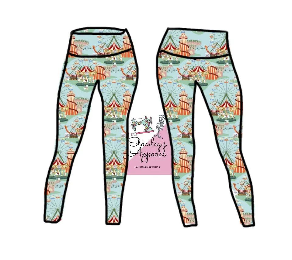 Fairground organic leggings,