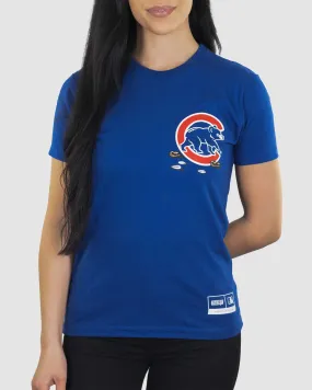 Get Your Peanuts! Women's Warm-Up Tee - Chicago Cubs