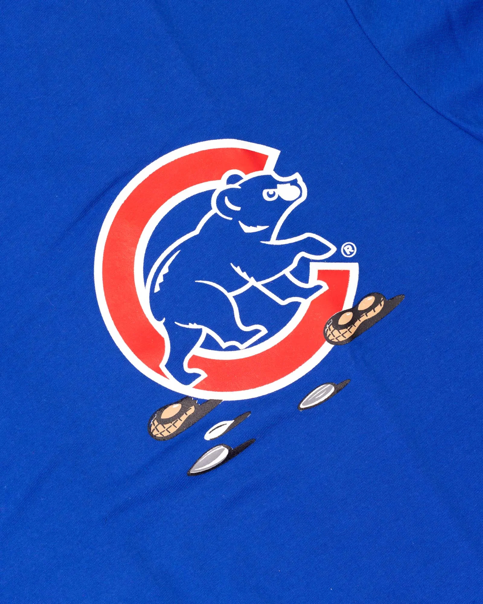 Get Your Peanuts! Women's Warm-Up Tee - Chicago Cubs