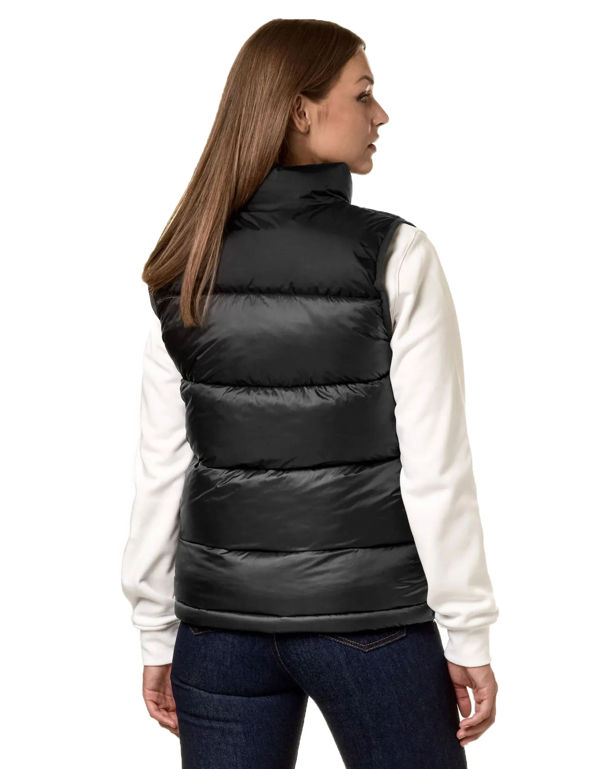 Giacca Gilet Uomo K-Way Le Vrai 3.0 Rouland Heavy Warm Nero