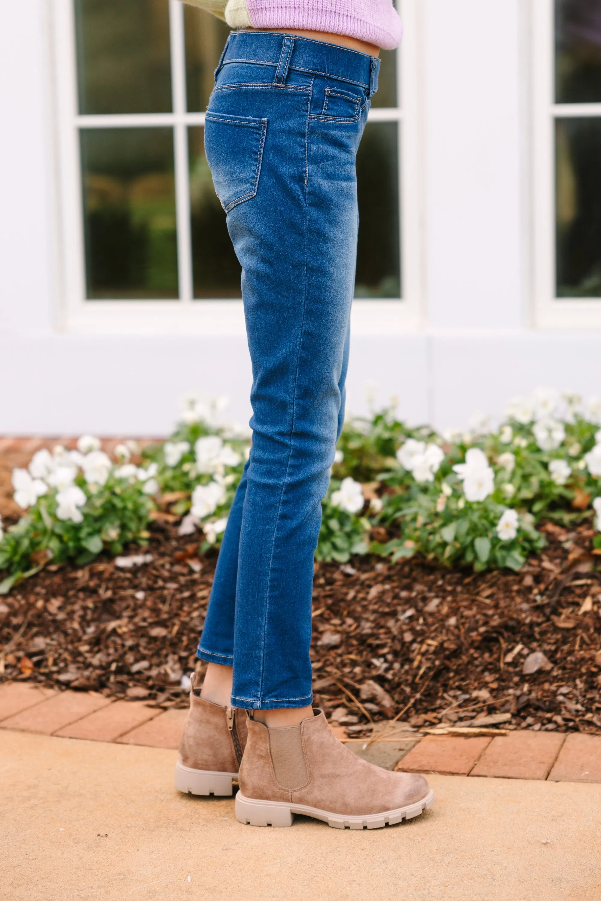 Girls: Go For It Light Wash Skinny Jeans