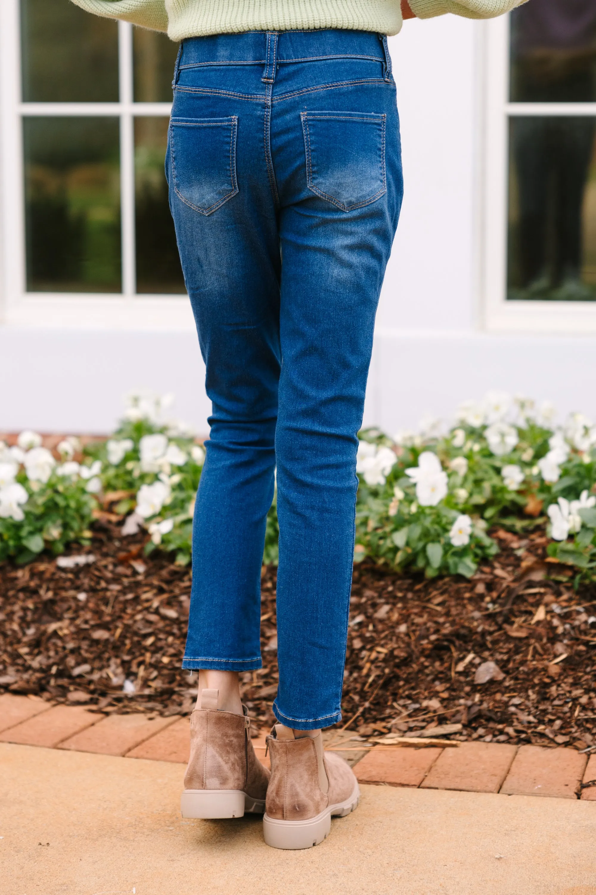 Girls: Go For It Light Wash Skinny Jeans