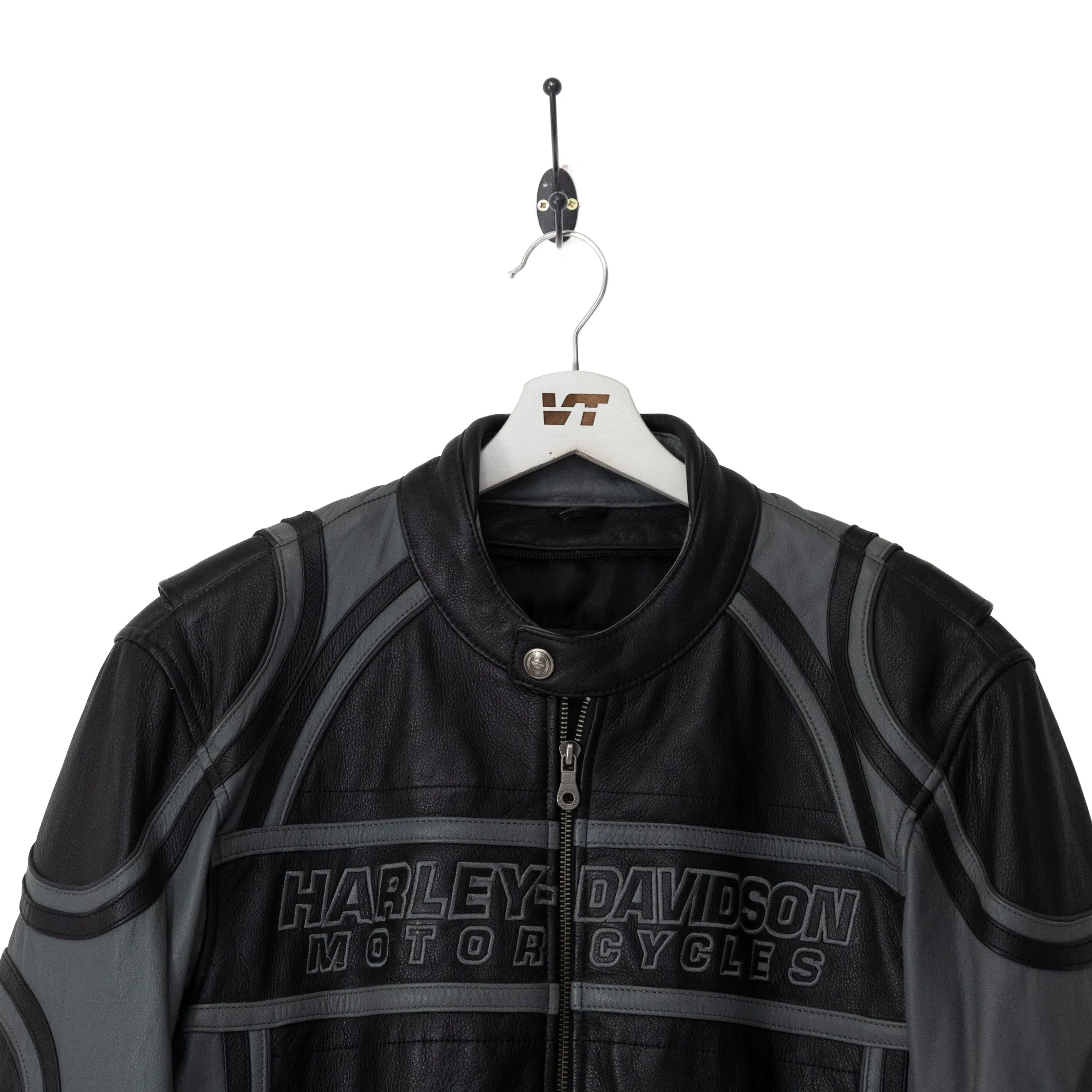 Harley Davidson Two-Tone Leather Jacket