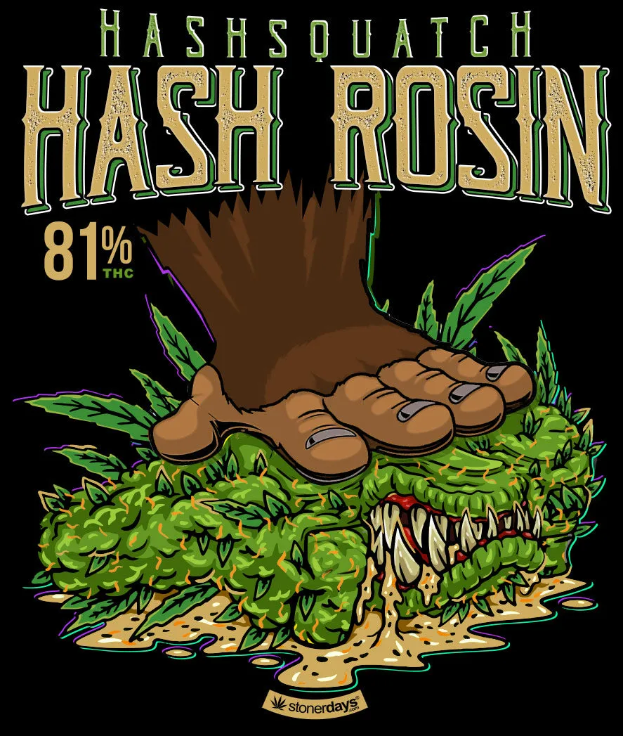 Hash Rosin Crop Top Hoodie