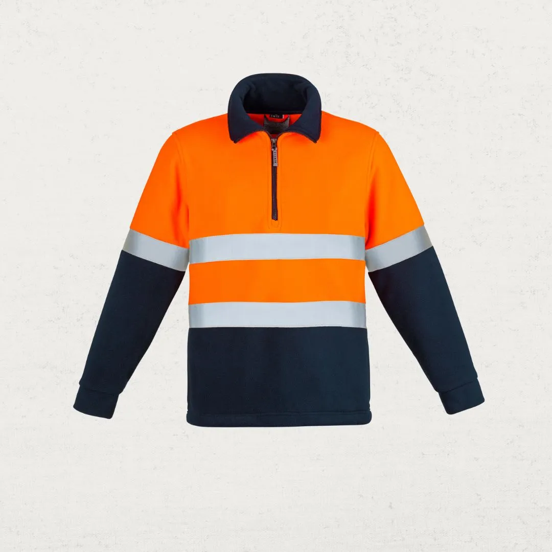 HiVis Heavyweight Polar Fleece Jumper With Tape