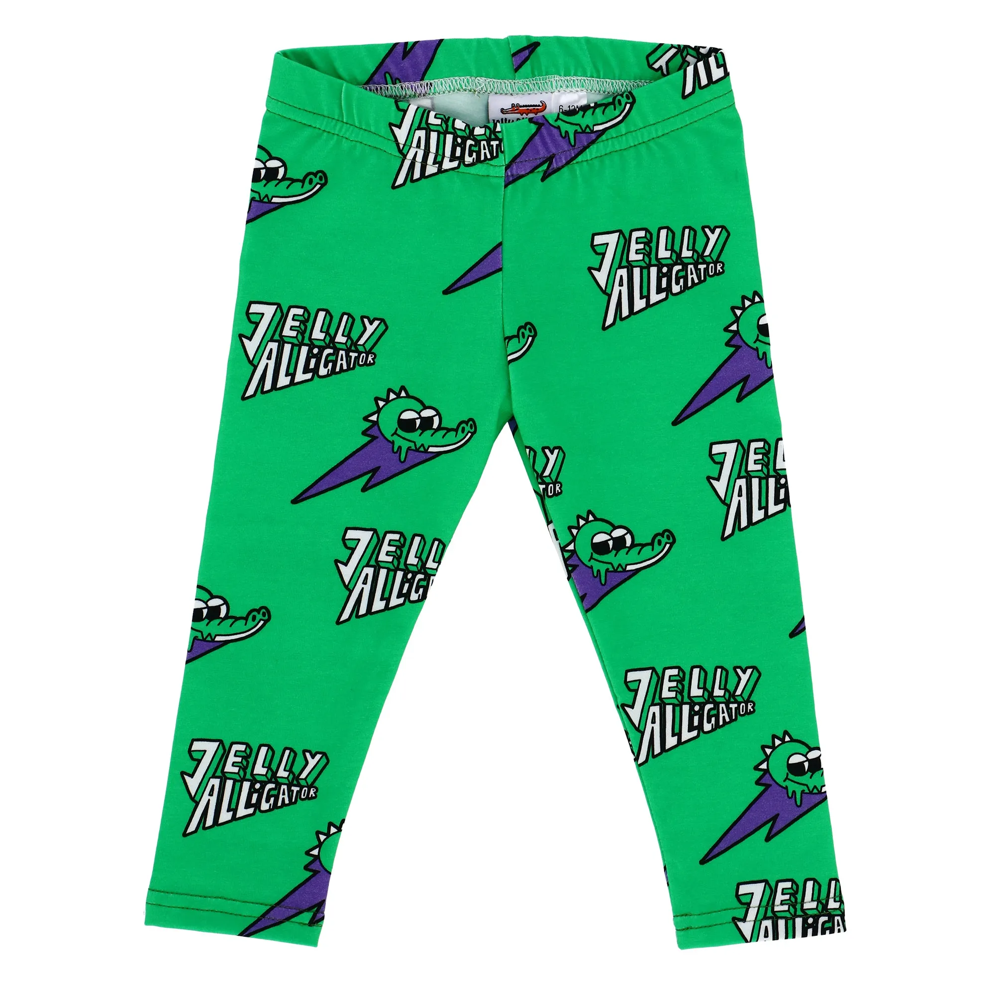 Jelly Alligator Green Alligator Leggings