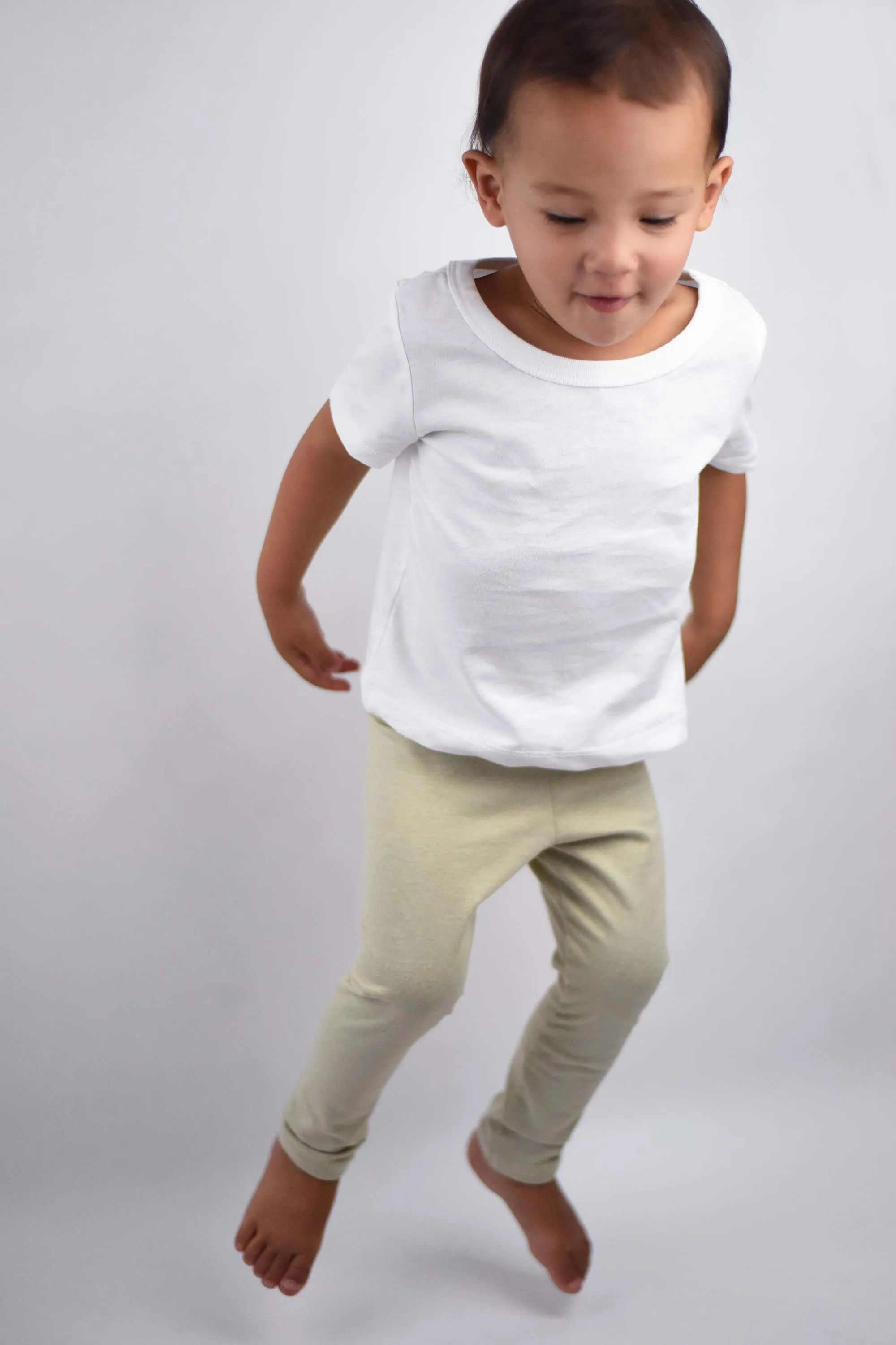 Kids Organic Colorgrown Leggings