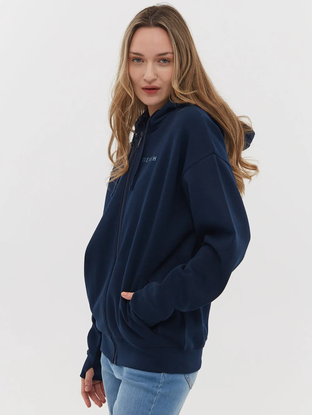 Kiely Oversize Zip-Up Hoodie