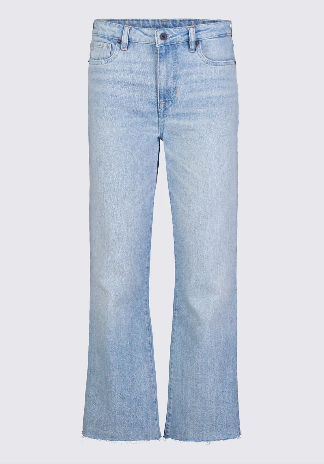 Kim Kick Crop Women's Jeans in Vintage Blue - BL15973