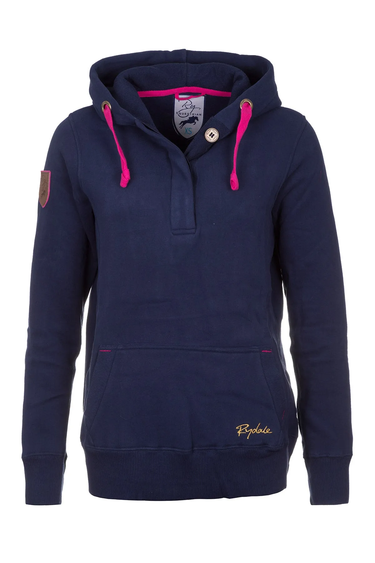 Ladies Button Hoodie