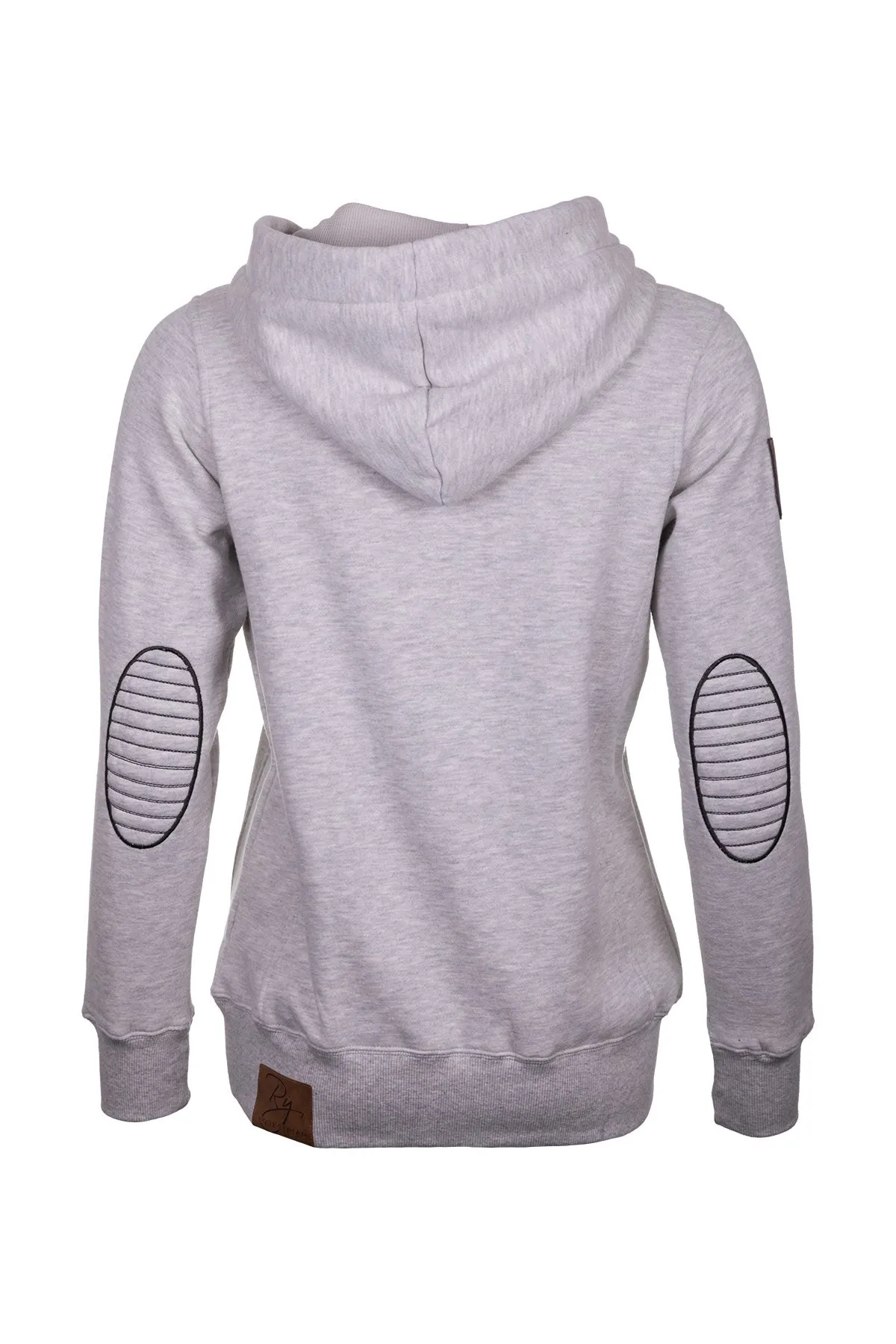 Ladies Button Hoodie