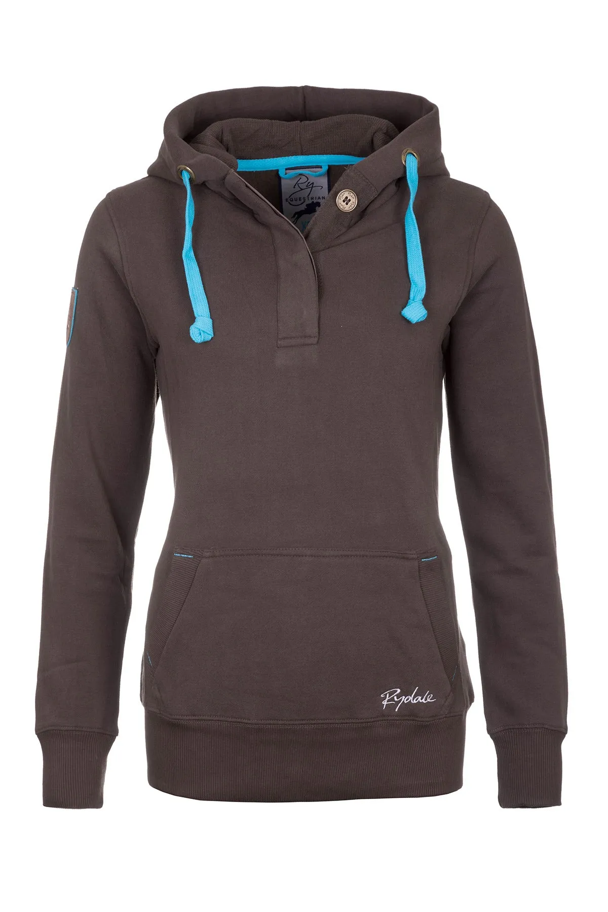 Ladies Button Hoodie