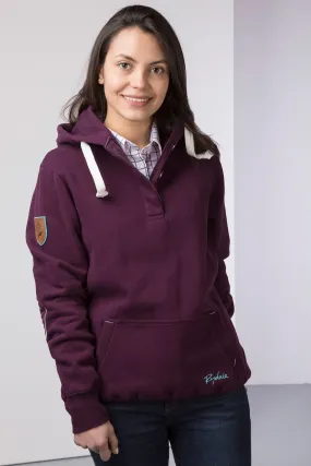 Ladies Button Hoodie