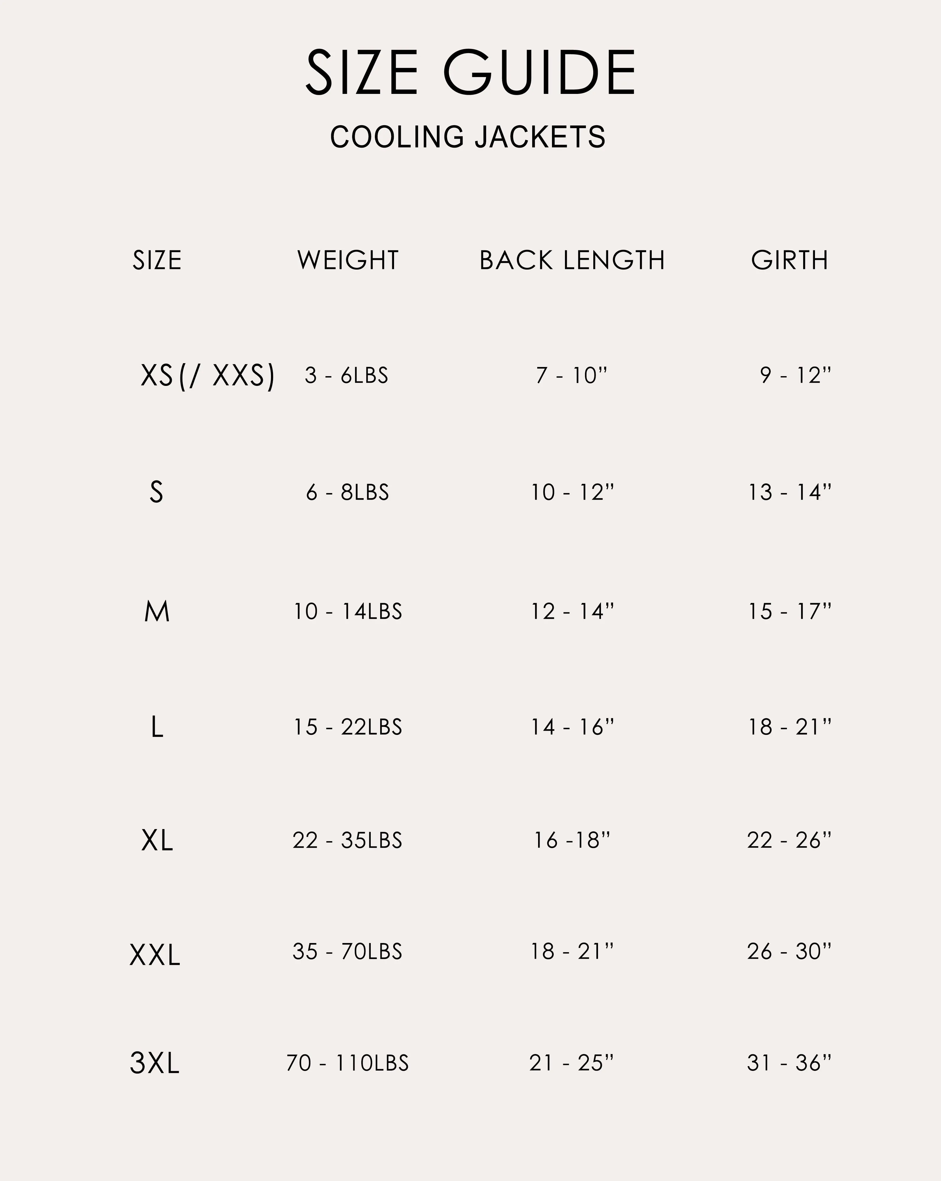 LCB Turtle Cooling Jacket