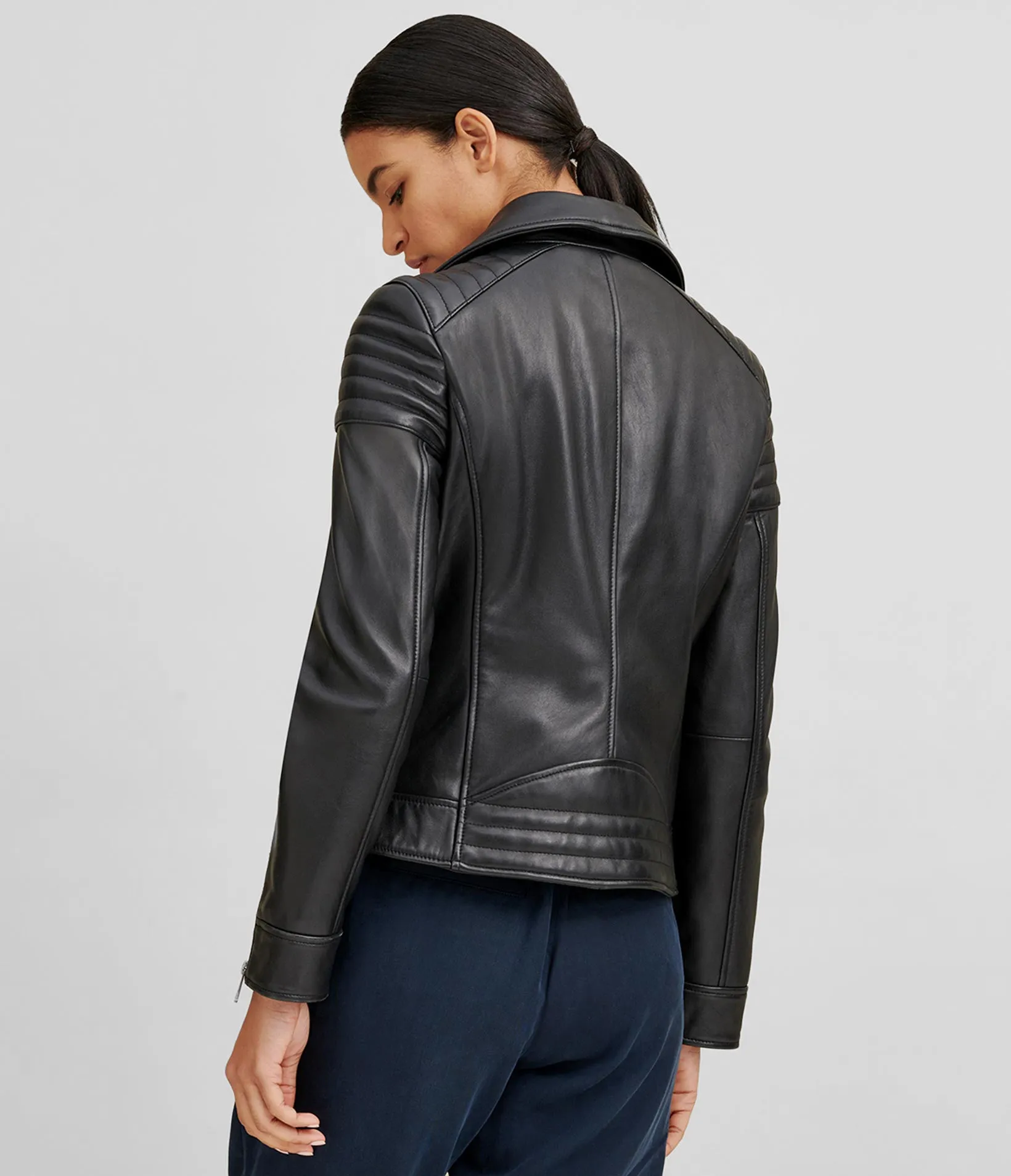 Leather Moto Jacket